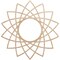 Ekena Millwork Eleanor Wood Fretwork Pierced Ceiling Medallion, Alder, 38"OD x 14 5/8"ID x 1/4"T CMWP38X38X0250EAAL - alternate 1
